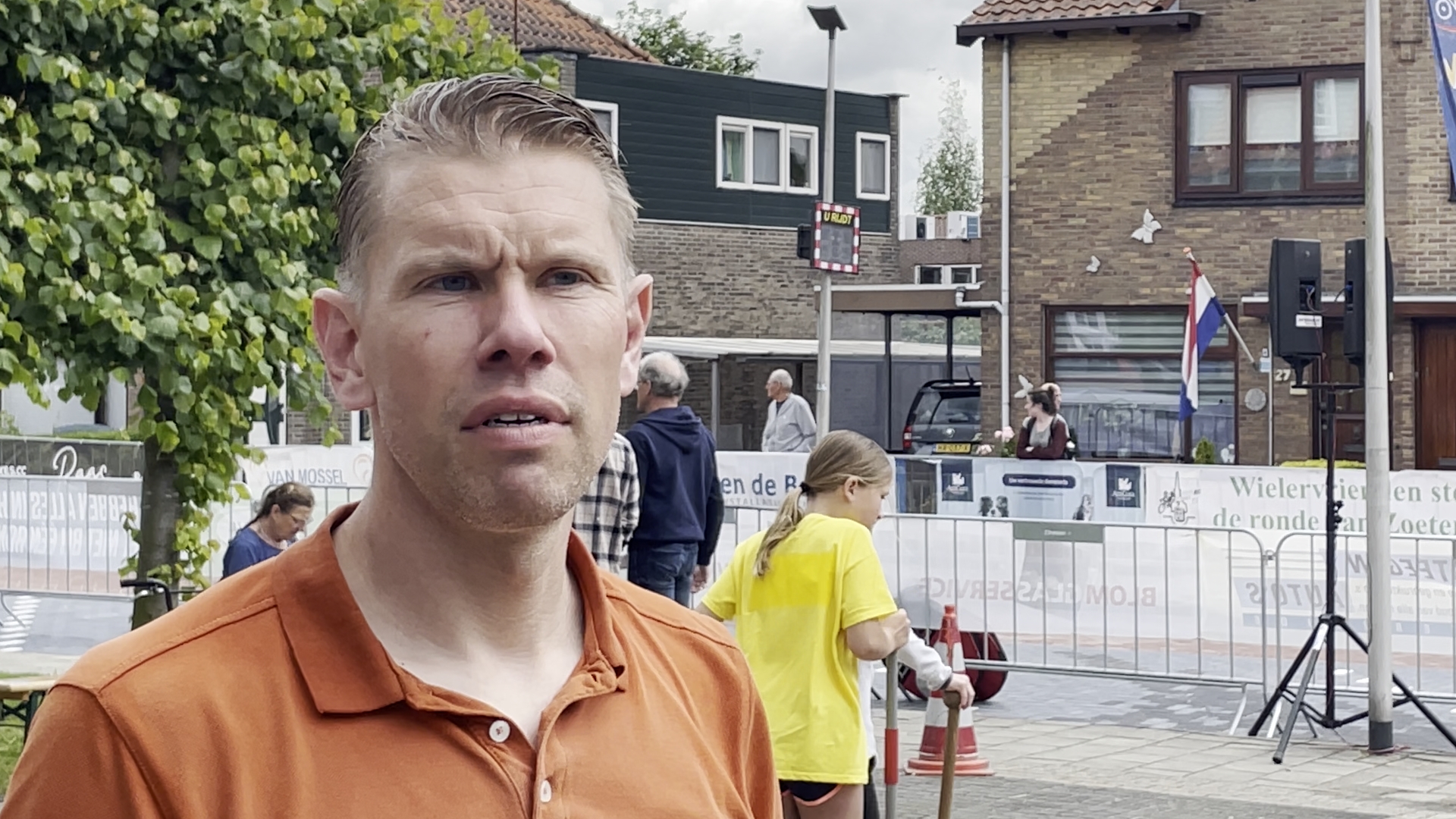 Klaas van Dijk, voorzitter van het wielercomité